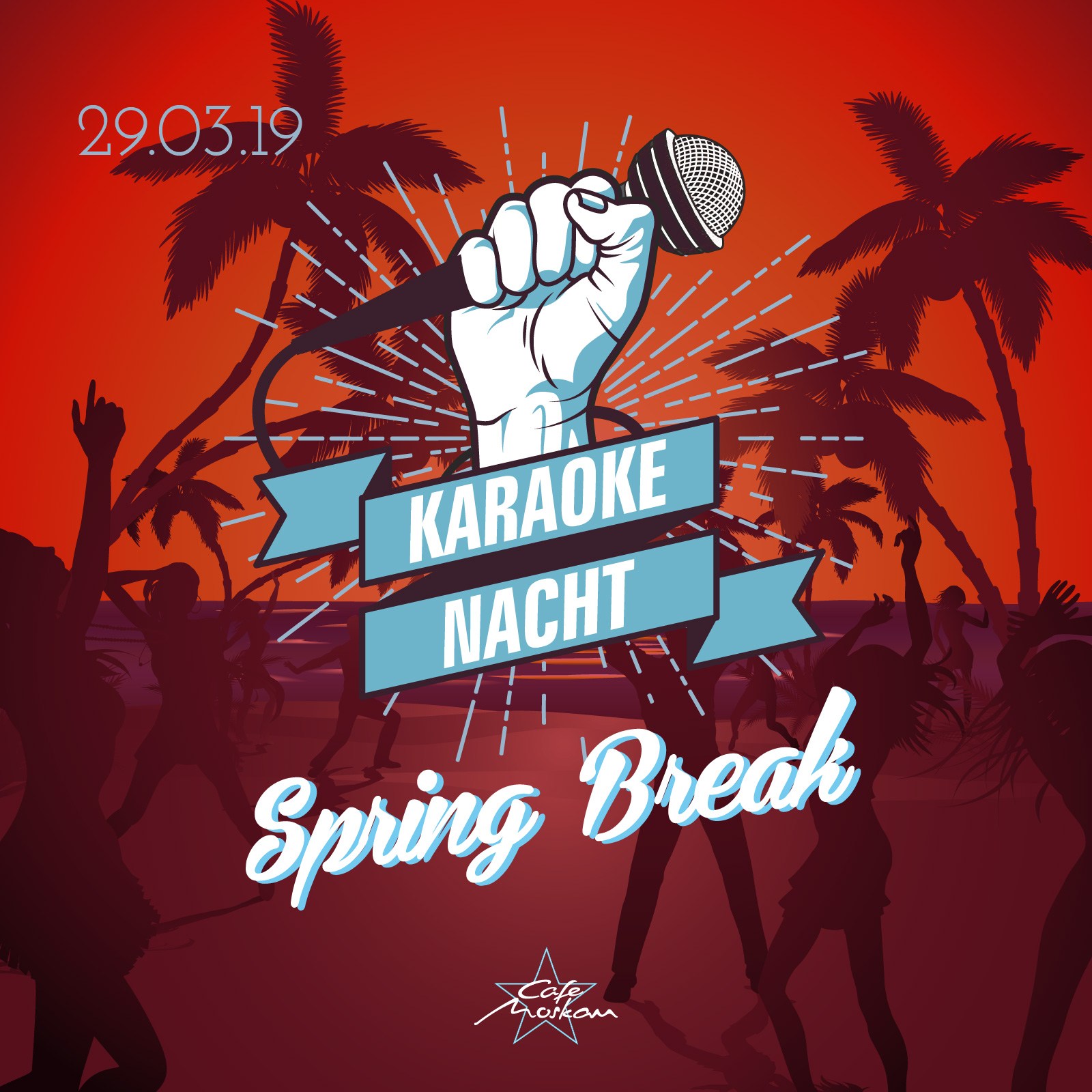Karaoke Nacht - Spring Break  Angebote Cafe Moskau